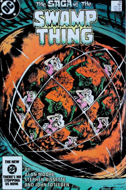 SAGA OF SWAMP THING (1982) #29 - DC Comics - lecubeacomics.com Couverture de SAGA OF SWAMP THING (1982) #29 - par Steve Bissette - lecubeacomics.com