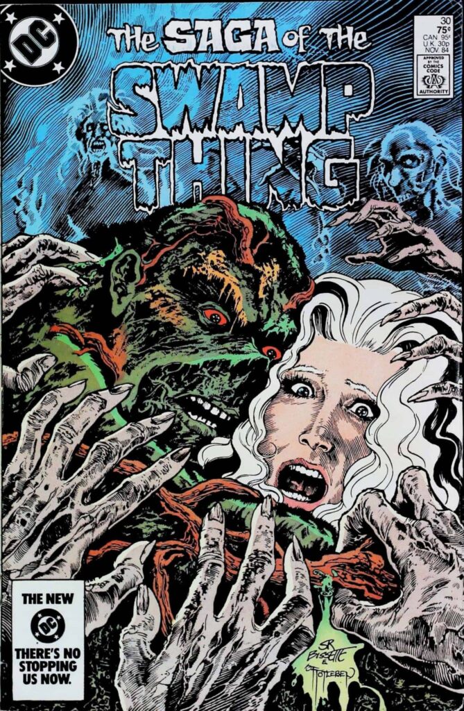Saga Of Swamp Thing #30, vue de l'exemplaire