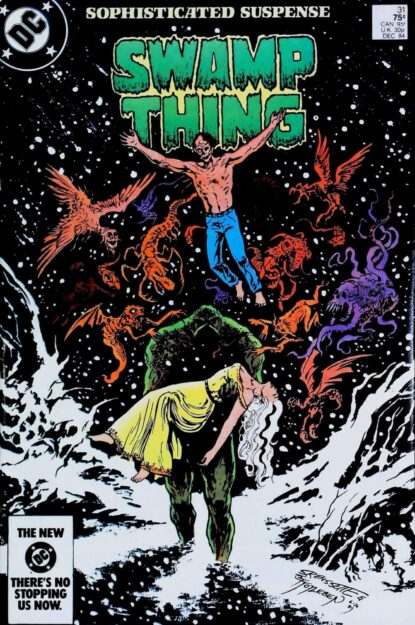 SAGA OF SWAMP THING (1982) #31 - DC Comics - lecubeacomics.com Couverture de SAGA OF SWAMP THING (1982) #31 - par John Totleben - lecubeacomics.com