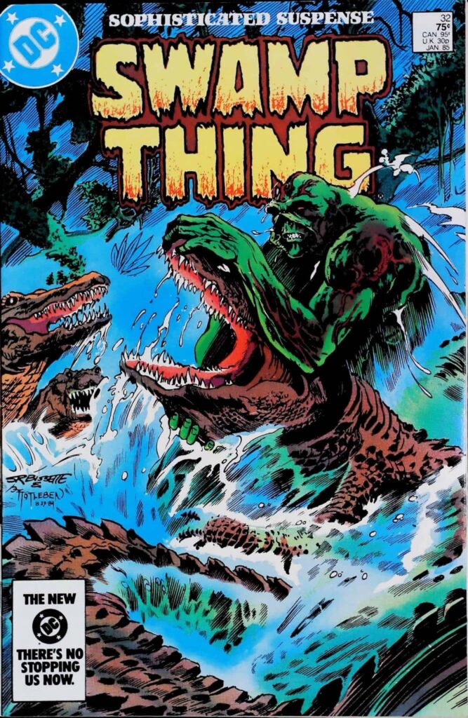 Saga Of Swamp Thing #32, vue de l'exemplaire