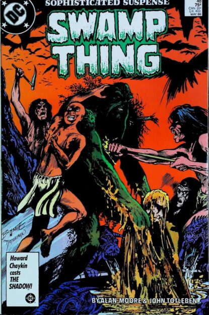 SWAMP THING (1986) #48 - DC Comics - lecubeacomics.com Couverture de SWAMP THING (1986) #48 - par Steve Bissette - lecubeacomics.com