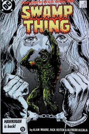 Couverture de SWAMP THING (1986) #51 - par Steve Bissette - lecubeacomics.com