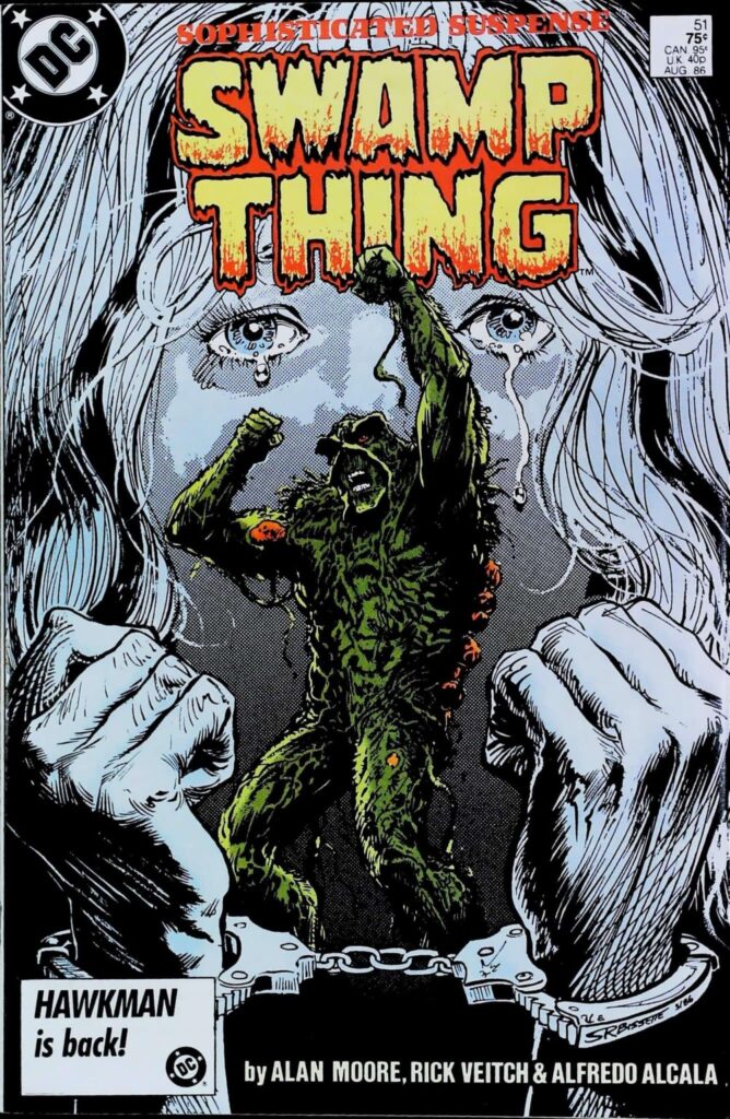 Swamp Thing #51, vue de l'exemplaire