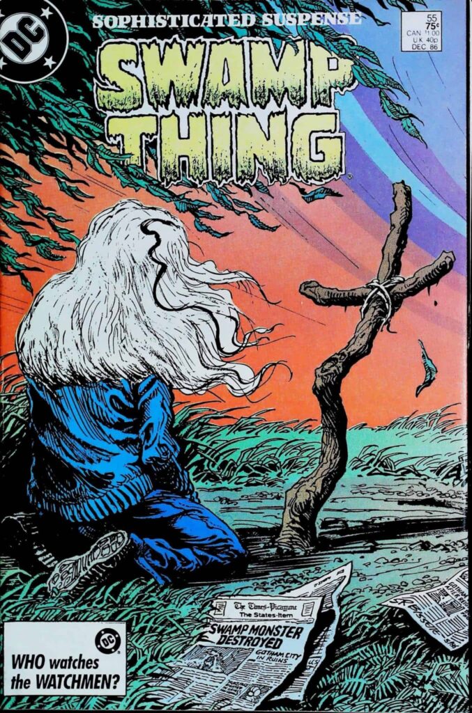Swamp Thing #55, vue de l'exemplaire