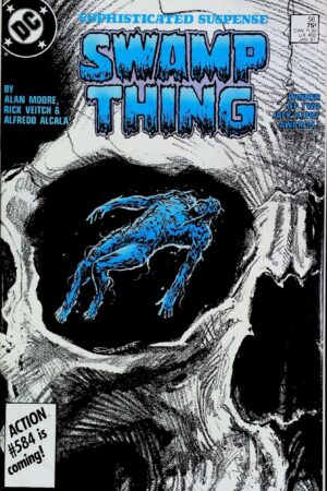 Couverture de SWAMP THING (1986) #56 - par Steve Bissette - lecubeacomics.com