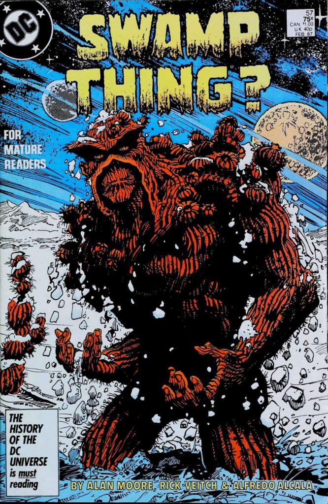 Swamp Thing #57, vue de l'exemplaire