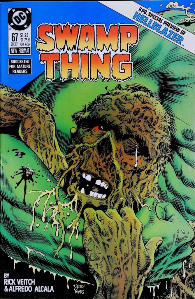 Swamp Thing #67, vue de l'exemplaire