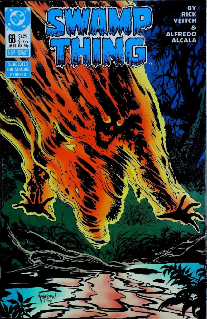 Swamp Thing #68, vue de l'exemplaire