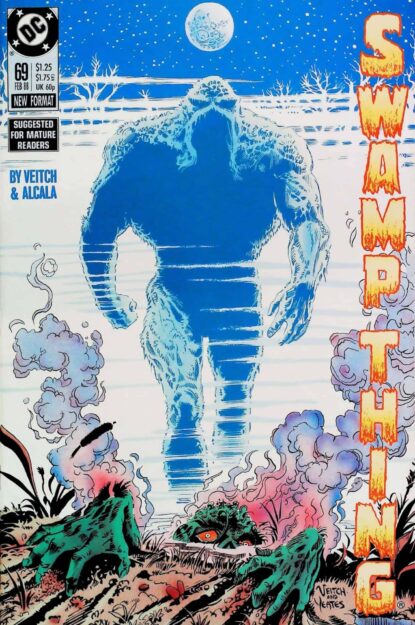 Couverture de SWAMP THING (1986) #69 - par Tatjana Wood - lecubeacomics.com