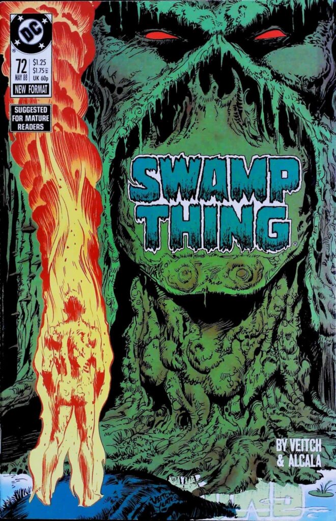 Swamp Thing #72, vue de l'exemplaire