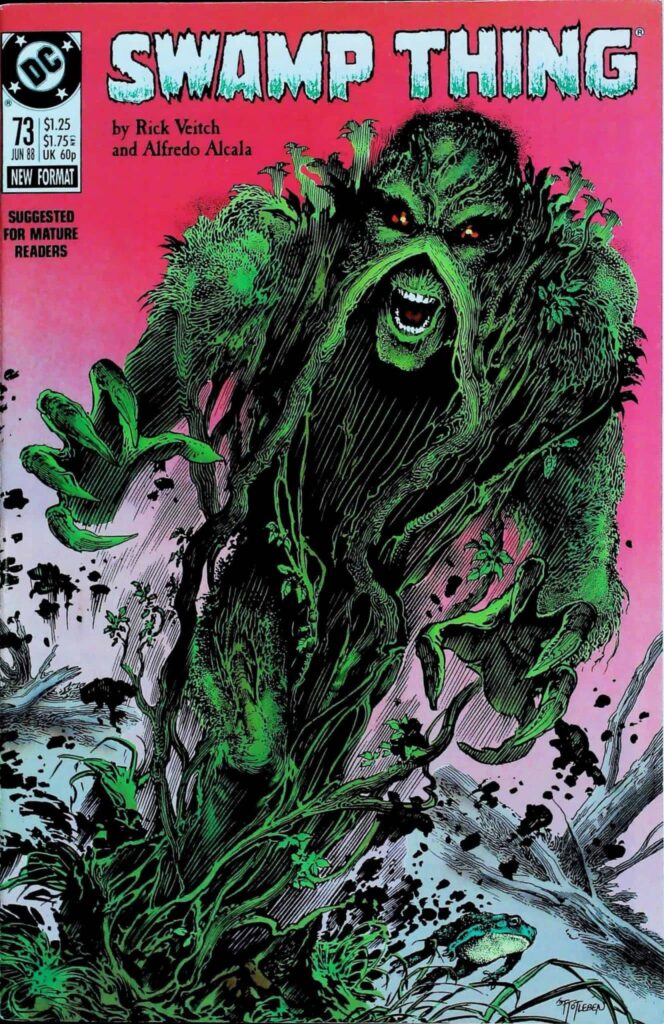 Swamp Thing #73, vue de l'exemplaire