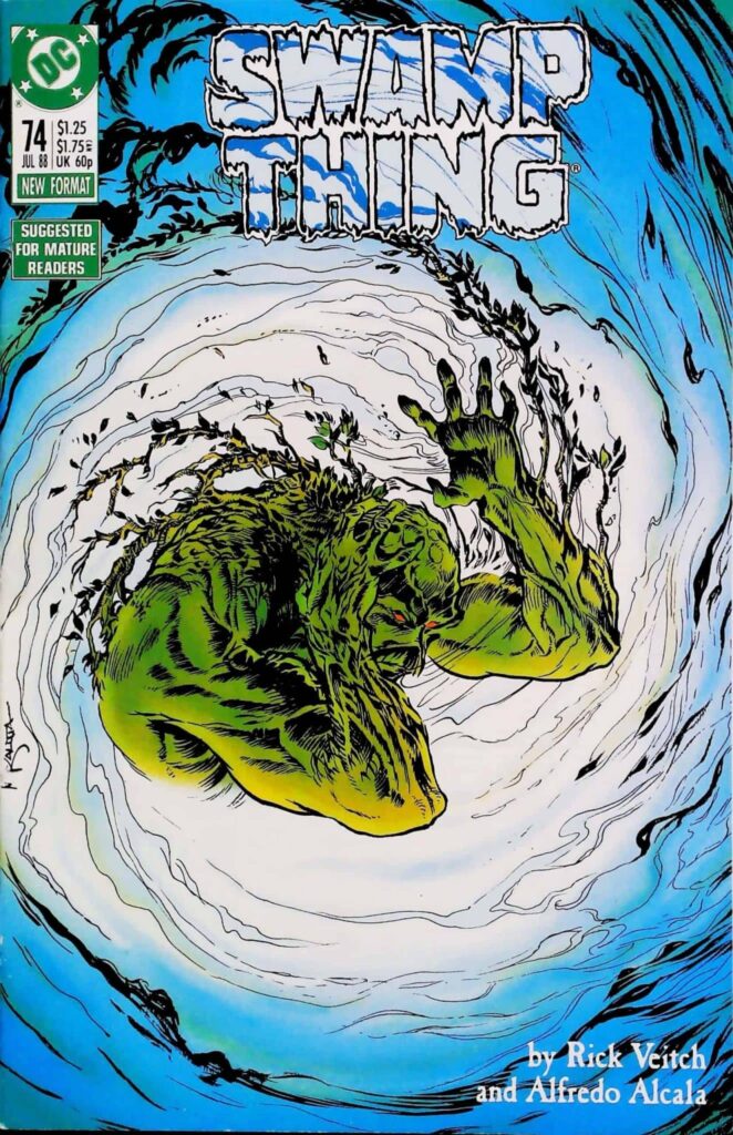 Swamp Thing #74, vue de l'exemplaire