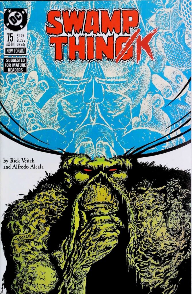 Swamp Thing #75, vue de l'exemplaire