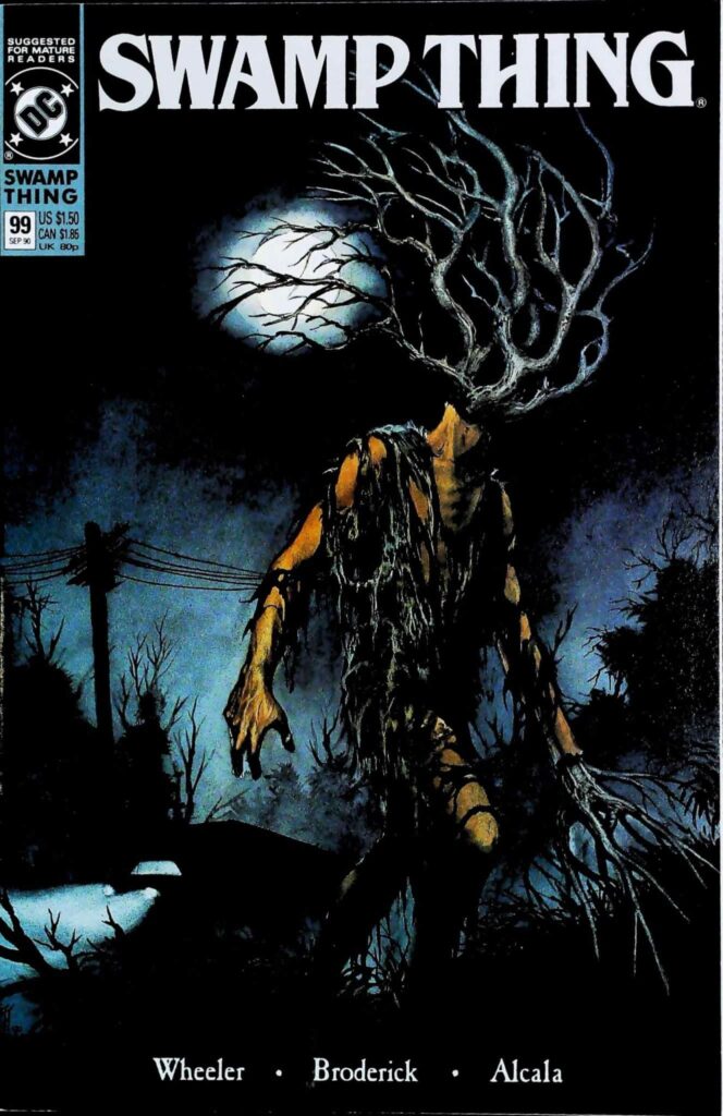 Swamp Thing #99, vue de l'exemplaire