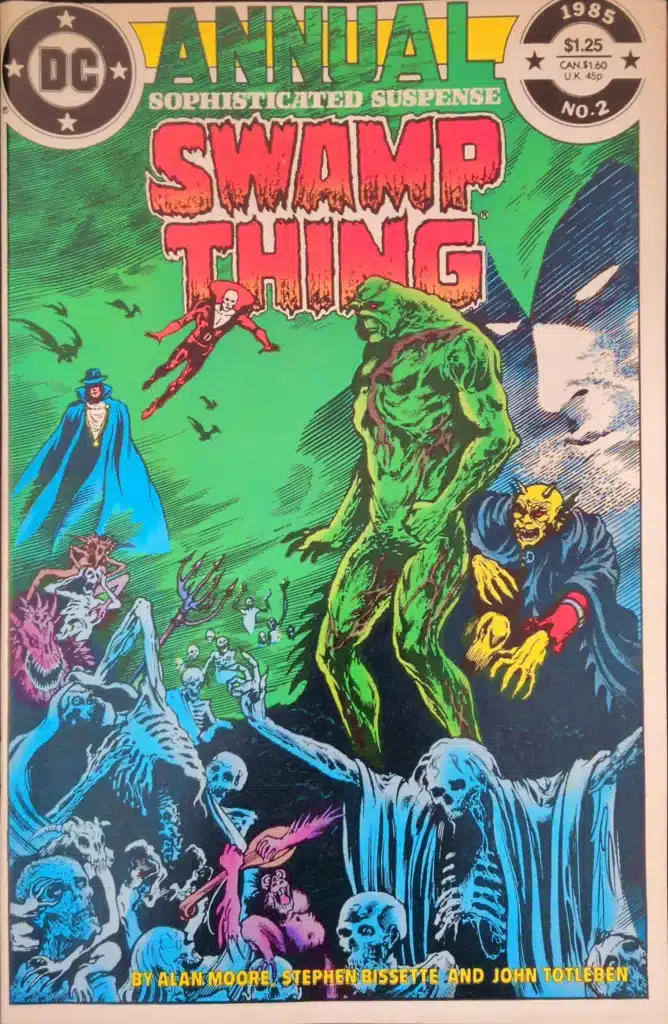 Swamp Thing Annual #2, vue de l'exemplaire