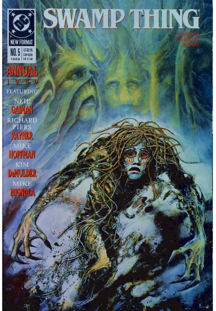 Swamp Thing Annual #5, vue de l'exemplaire