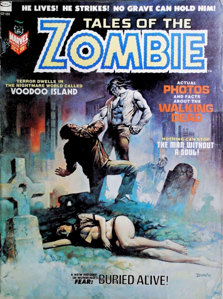 Tales Of The Zombie #2, vue de l'exemplaire