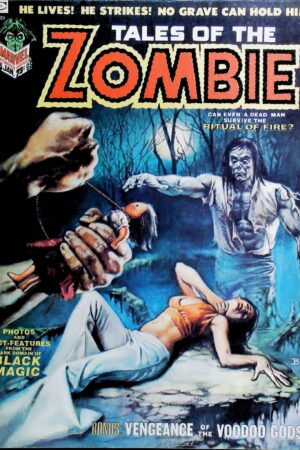 Couverture de TALES OF THE ZOMBIE (1973) #3 - par Boris Vallejo - lecubeacomics.com