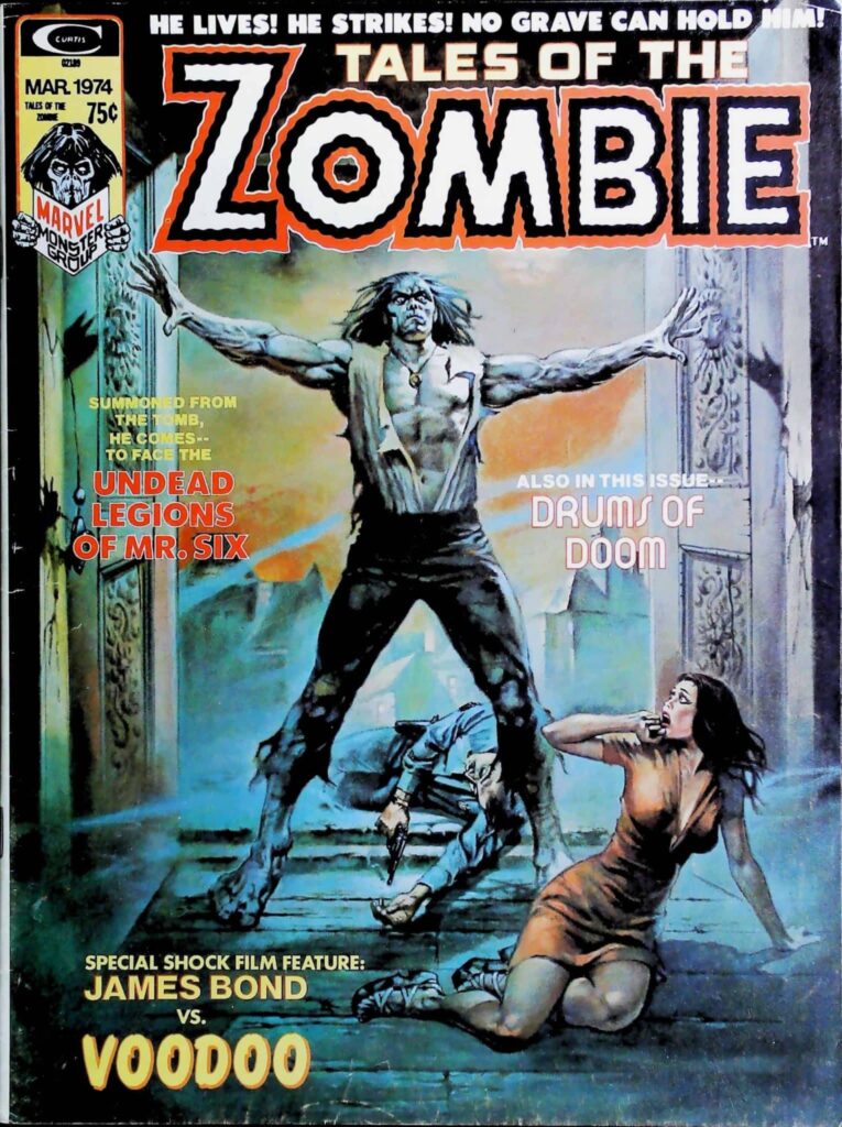 Tales Of The Zombie #4, vue de l'exemplaire