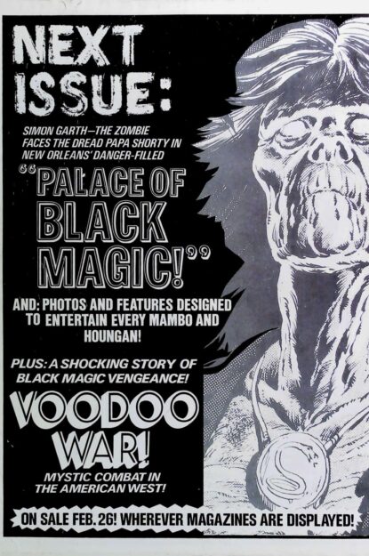 TALES OF THE ZOMBIE (1973) #4 - Marvel - lecubeacomics.com Couverture de TALES OF THE ZOMBIE (1973) #4 - par Boris Vallejo - lecubeacomics.com