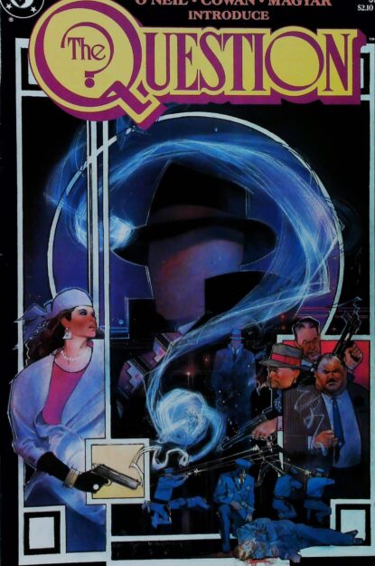 QUESTION (1986) #1 - DC Comics - lecubeacomics.com Couverture de QUESTION (1986) #1 - par Bill Sienkiewicz - lecubeacomics.com