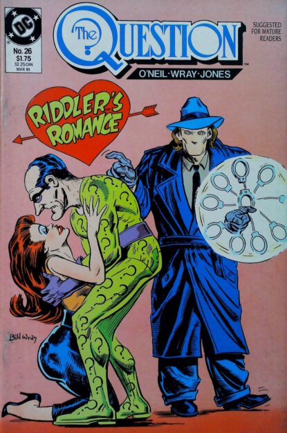 QUESTION (1986) #26 - DC Comics - lecubeacomics.com Couverture de QUESTION (1986) #26 - par Bill Wray - lecubeacomics.com