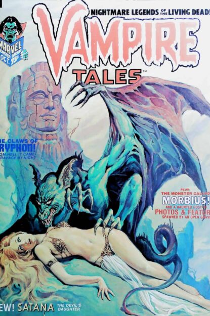 VAMPIRE TALES (1973) #2 - Marvel - lecubeacomics.com Couverture de VAMPIRE TALES (1973) #2 - par Jose Antonio Domingo - lecubeacomics.com