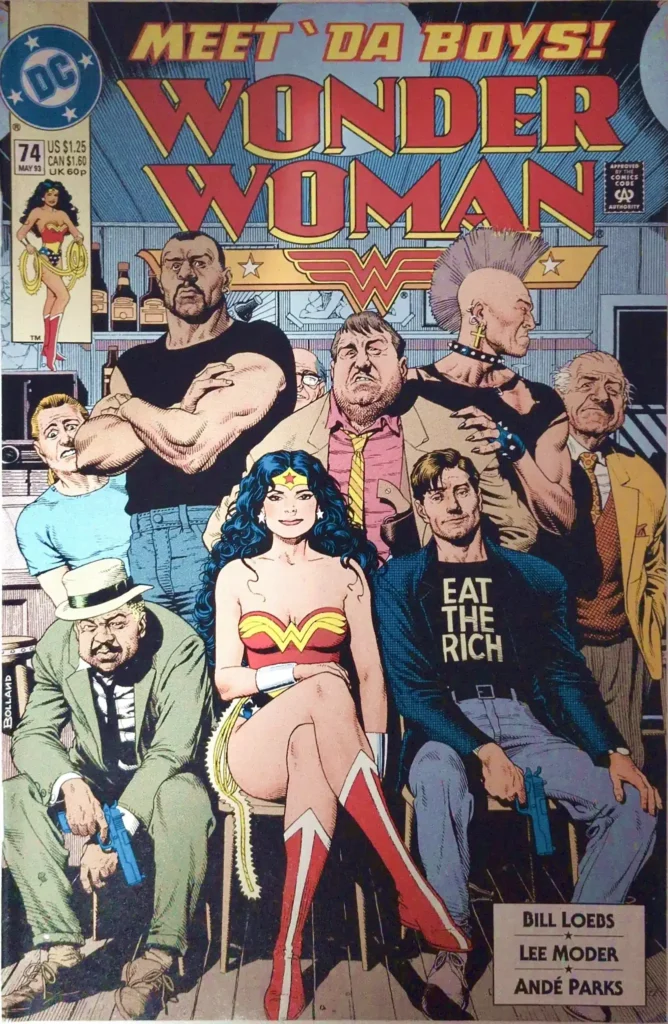 Wonder Woman #74, vue de l'exemplaire