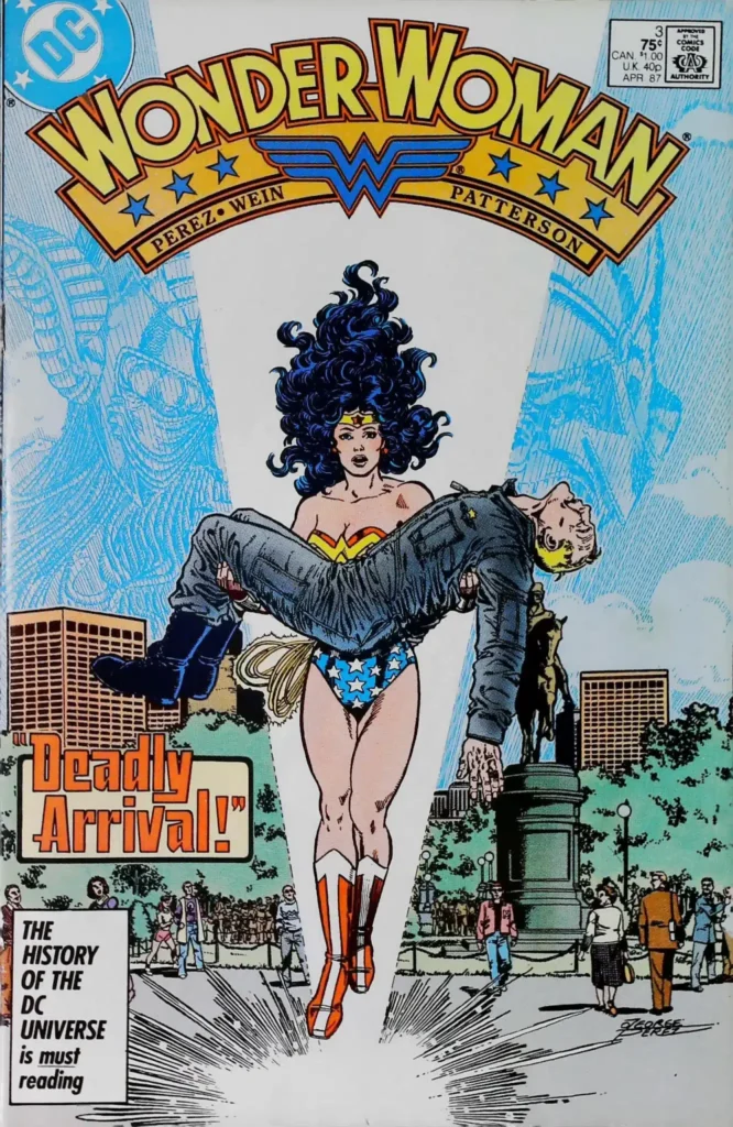 Wonder Woman #3, vue de l'exemplaire