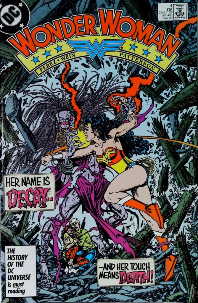 Wonder Woman #4, vue de l'exemplaire