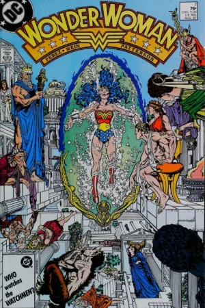 Couverture de WONDER WOMAN (1987) #7 - par George Perez - lecubeacomics.com