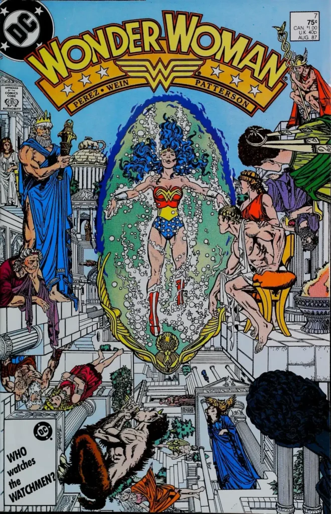 Wonder Woman #7, vue de l'exemplaire