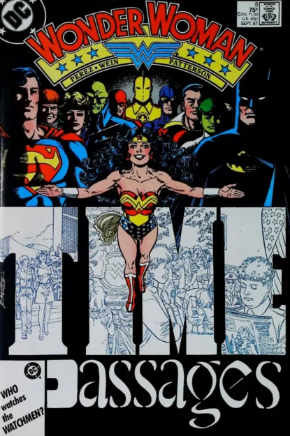 WONDER WOMAN (1987) #8 - DC Comics - lecubeacomics.com Couverture de WONDER WOMAN (1987) #8 - par George Perez - lecubeacomics.com