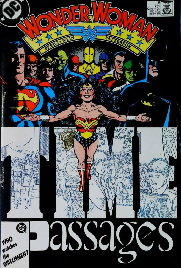 Wonder Woman #8, vue de l'exemplaire