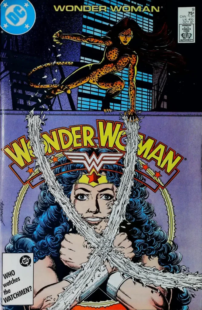 Wonder Woman #9, vue de l'exemplaire