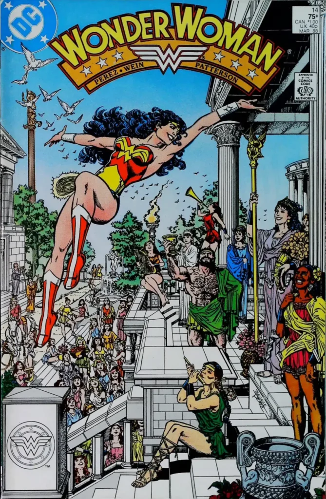 Wonder Woman #14, exemplaire VF 8.0, recto