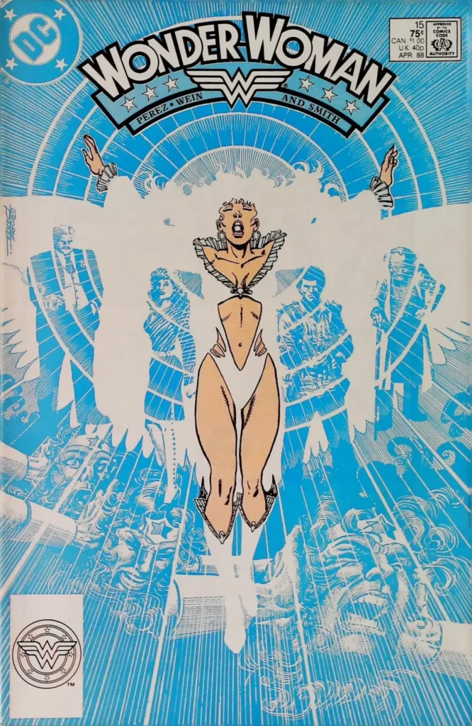 Wonder Woman #15, vue de l'exemplaire