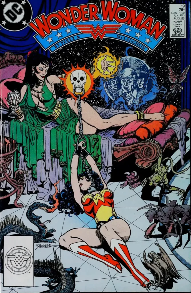 Wonder Woman #19, vue de l'exemplaire