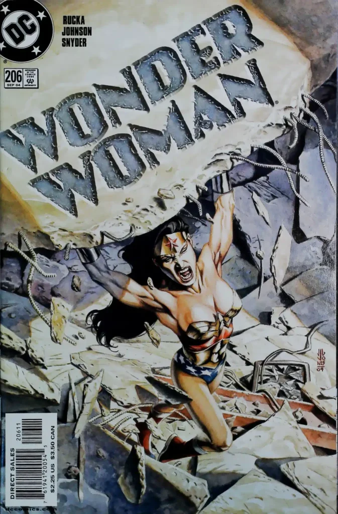 Wonder Woman #206, vue de l'exemplaire