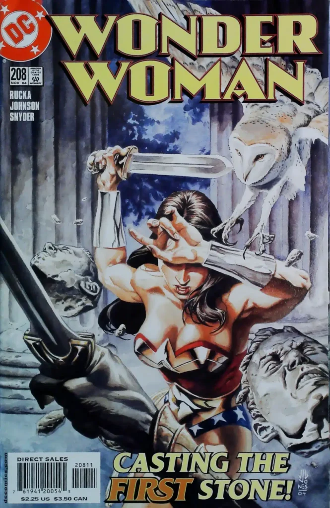 Wonder Woman #208, vue de l'exemplaire