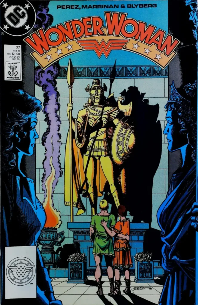 Wonder Woman #27, vue de l'exemplaire