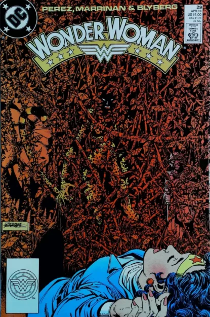 WONDER WOMAN (1987) #29 - DC Comics - lecubeacomics.com Couverture de WONDER WOMAN (1987) #29 - par George Perez - lecubeacomics.com