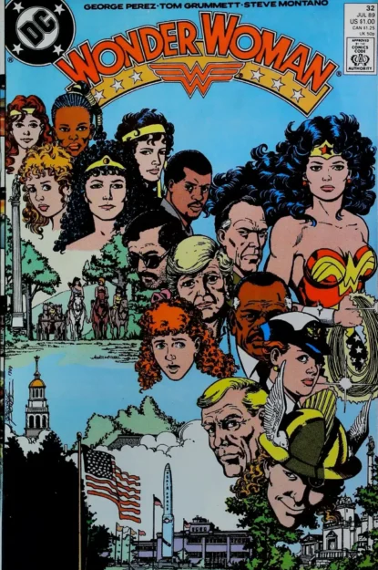 WONDER WOMAN (1987) #32 - DC Comics - lecubeacomics.com Couverture de WONDER WOMAN (1987) #32 - par George Perez - lecubeacomics.com