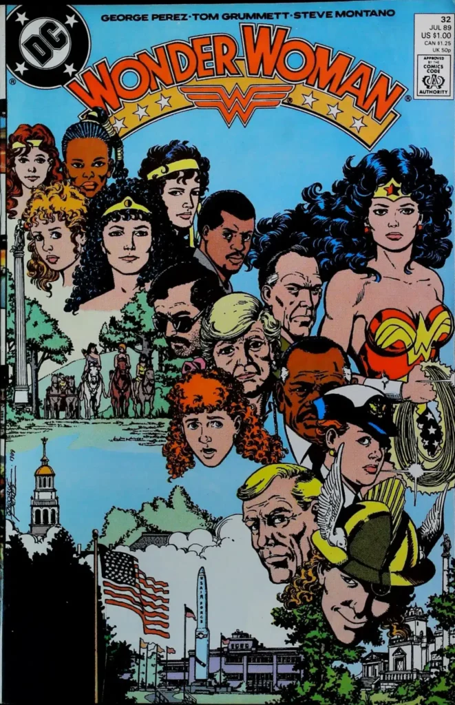 Wonder Woman #32, vue de l'exemplaire