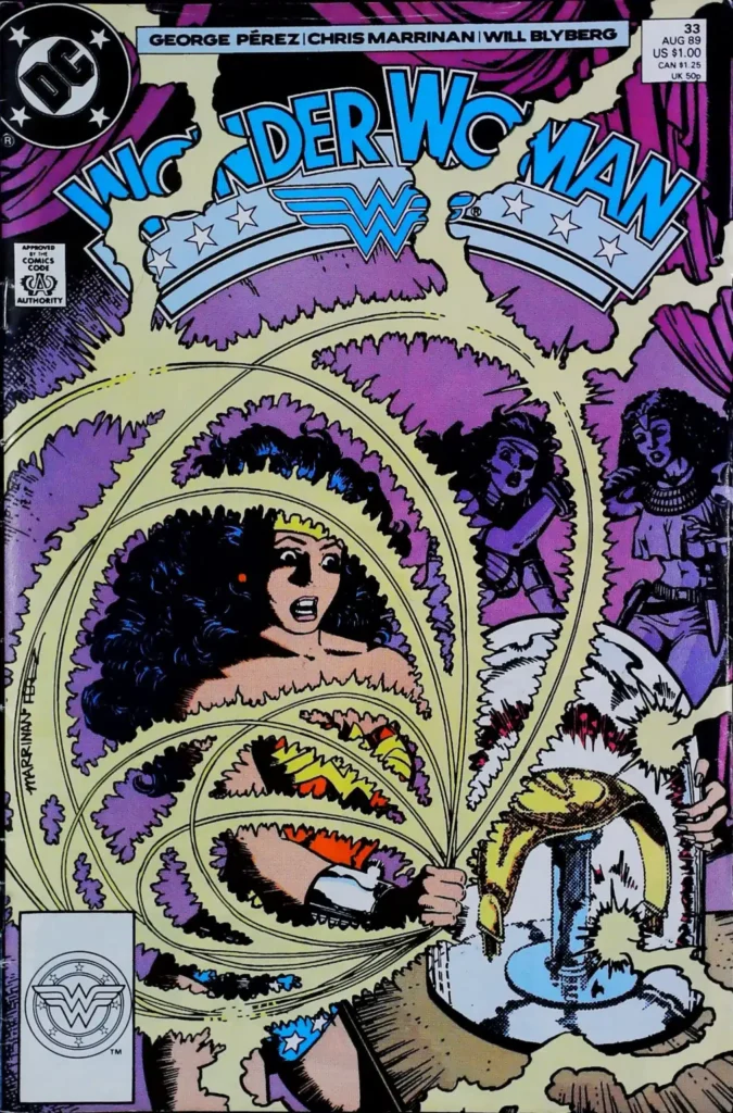 Wonder Woman #33, exemplaire VF 8.0, recto