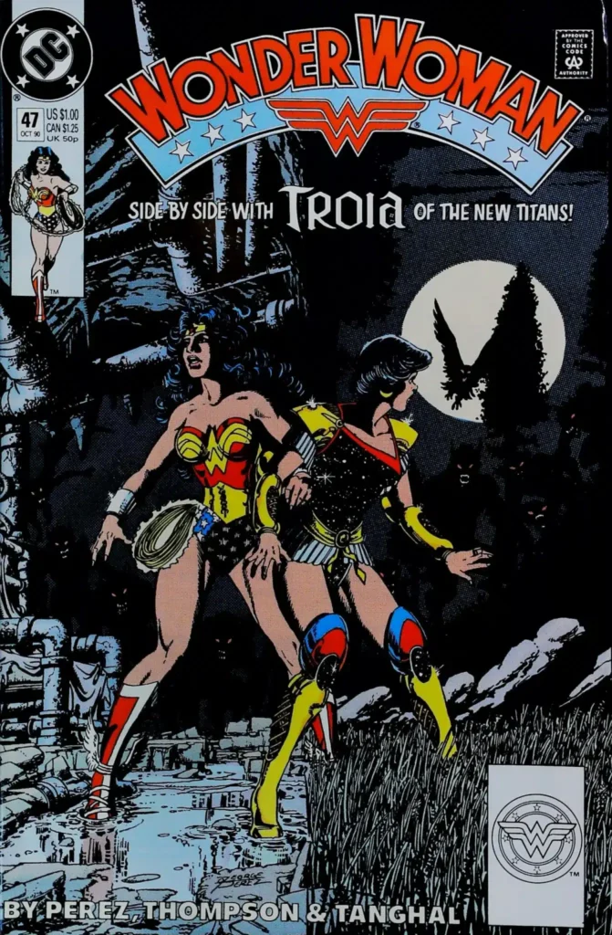 Wonder Woman #47, vue de l'exemplaire