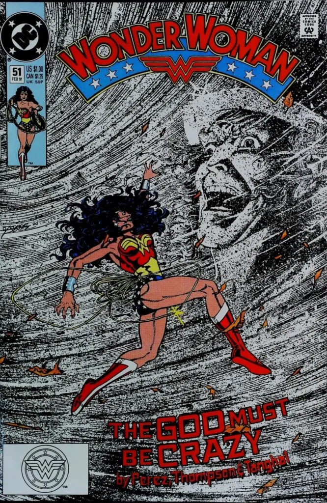 Wonder Woman #51, vue de l'exemplaire
