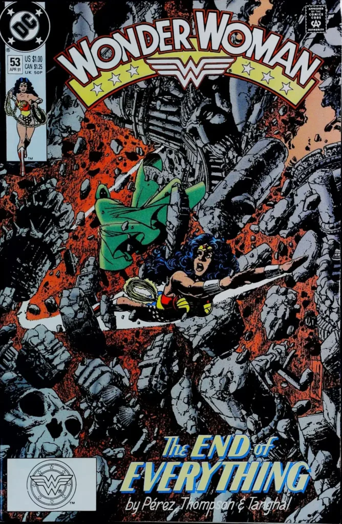 Wonder Woman #53, vue de l'exemplaire
