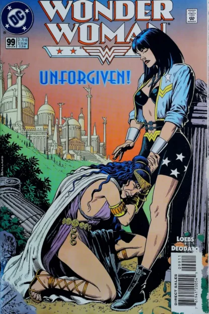 WONDER WOMAN (1987) #99 - DC Comics - lecubeacomics.com Couverture de WONDER WOMAN (1987) #99 - par Brian Bolland - lecubeacomics.com