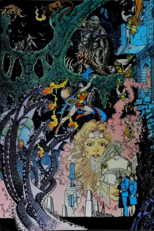 Couverture de WONDER WOMAN (1987) #10 - par George Perez - lecubeacomics.com